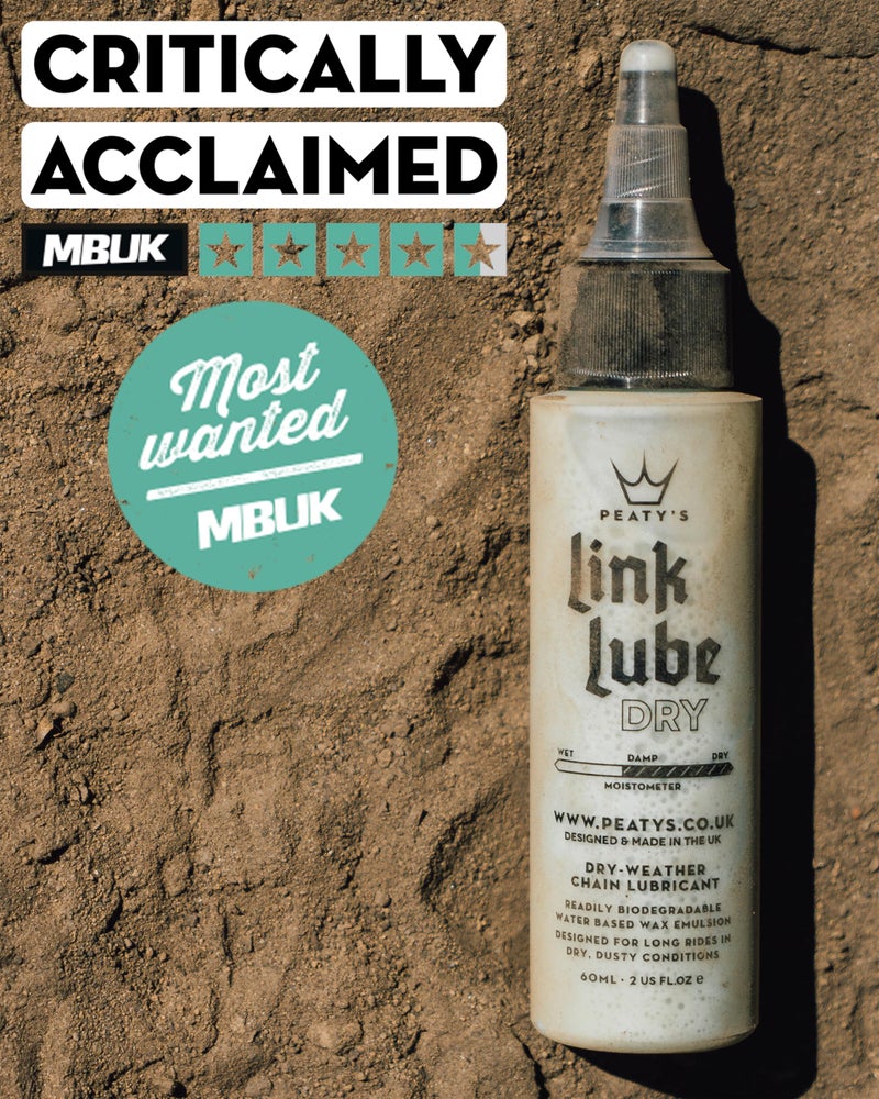 Peaty's LinkLube Dry Weather Bicycle Chain Lubricant, 60 mL/ 2 oz. - Image 2